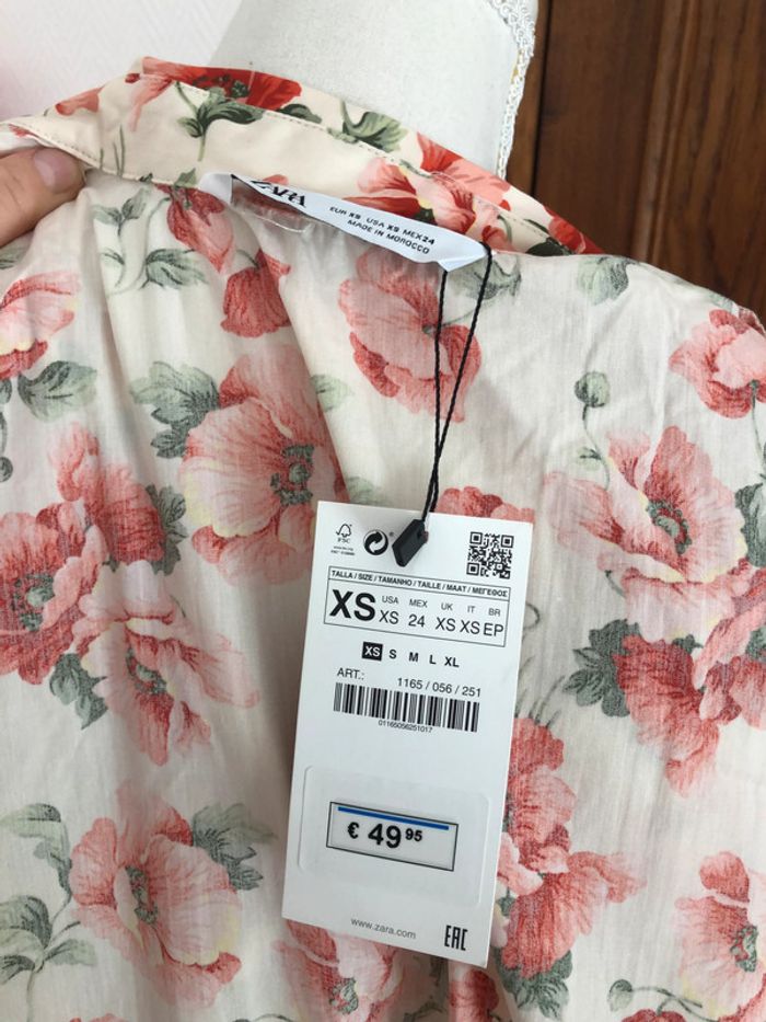 Robe oversize Zara neuve taille XS - photo numéro 5