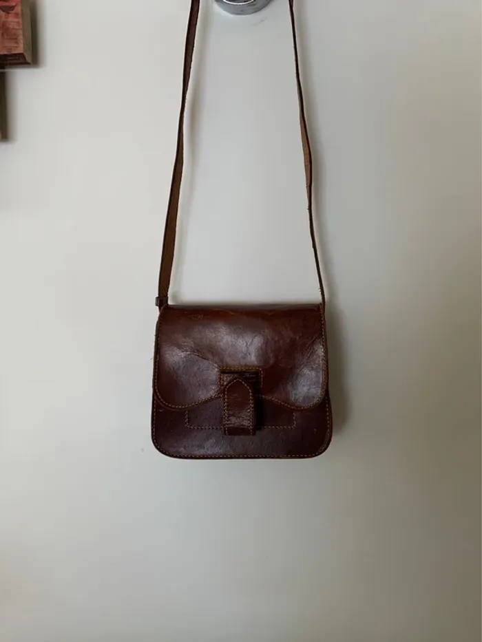Besace cuir