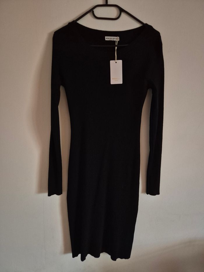 Robe pull  noir - photo numéro 2