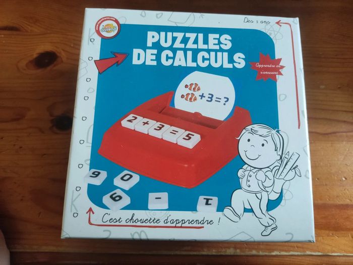 Jeu puzzle de calculs