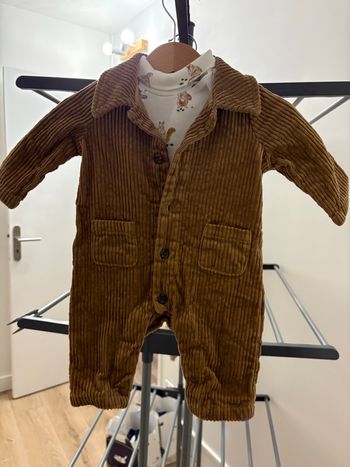 Ensemble, body et combinaison velours