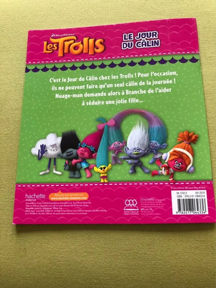Livre les trolls le jour du câlin - photo numéro 4