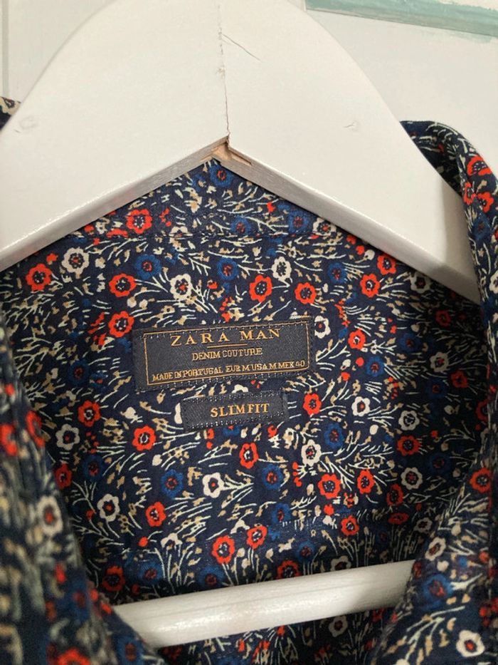 Chemise imprimée Zara Man - photo numéro 4