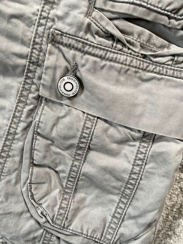 Jort baggy large 883 police taille 30US cargo hip-hop streetwear y2k skater brodé - photo numéro 8