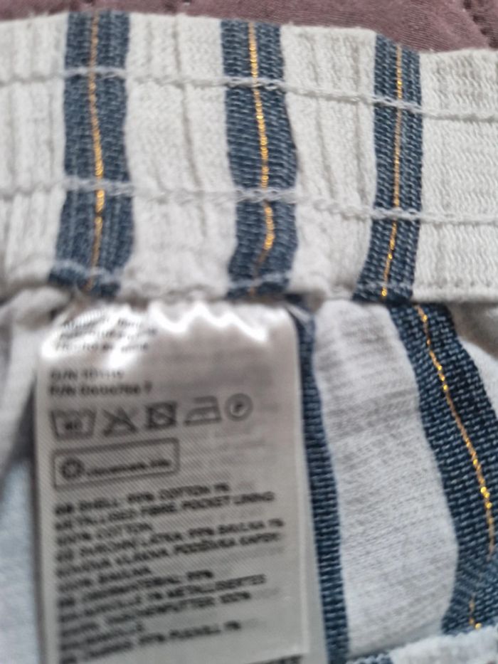 Short rayé avec des poches sur les côtés et au dos du short. - photo numéro 5