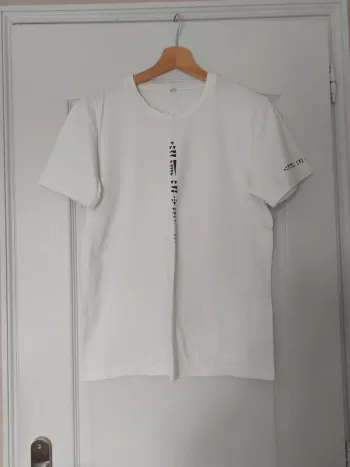 Tee-shirt blanc homme taille M