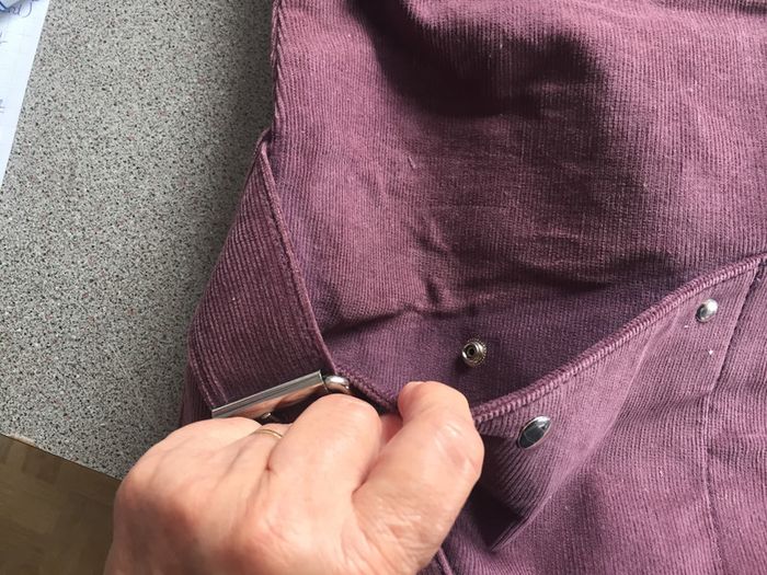 Sac Velours Neuf Ludivine Violet - photo numéro 7