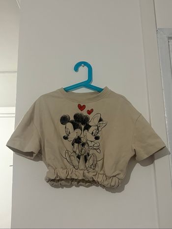 pull manches courtes Mickey et Minnie