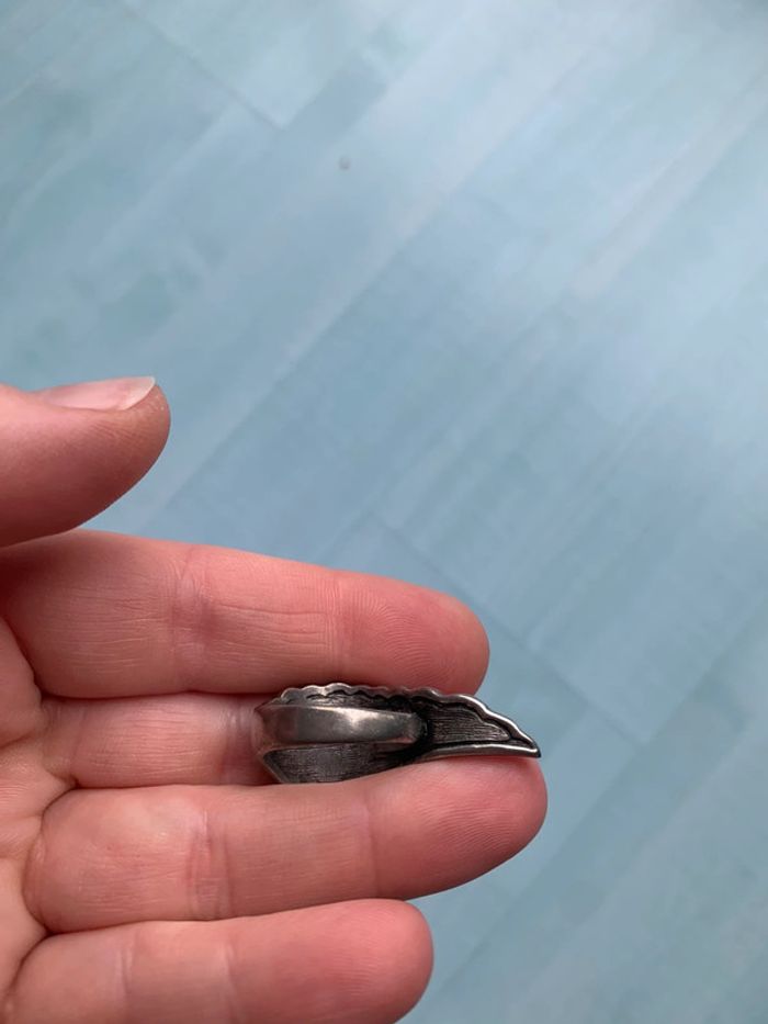 Bague avec strass en forme d’aile taille 57 agatha - photo numéro 3