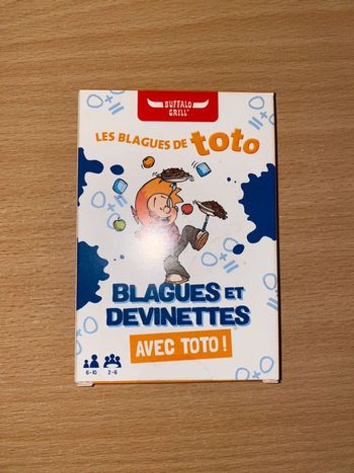 Jeu de carte les blagues a toto neuf