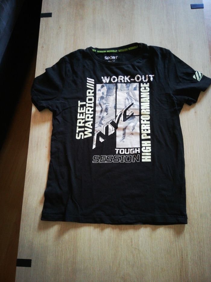 Tee shirt sport 12 ans garçon