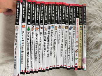 Lot livres max et Lili