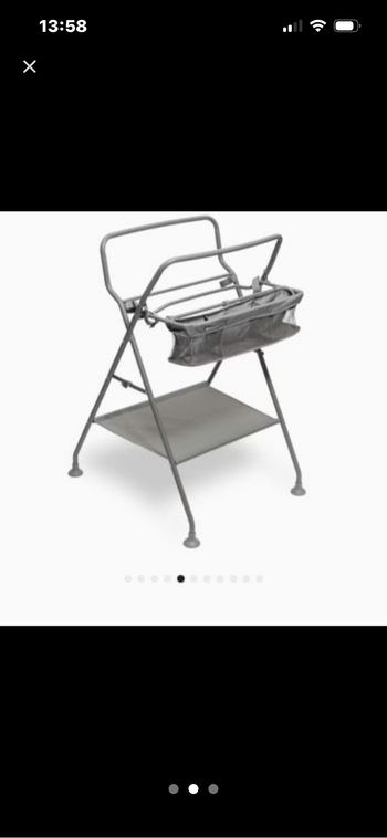 Baignoire sur pied avec coussin Négociable