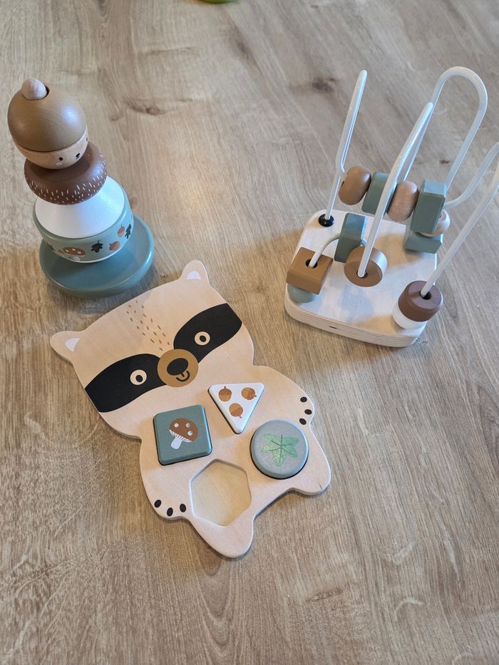 Coffret de 3 jeux d'éveil