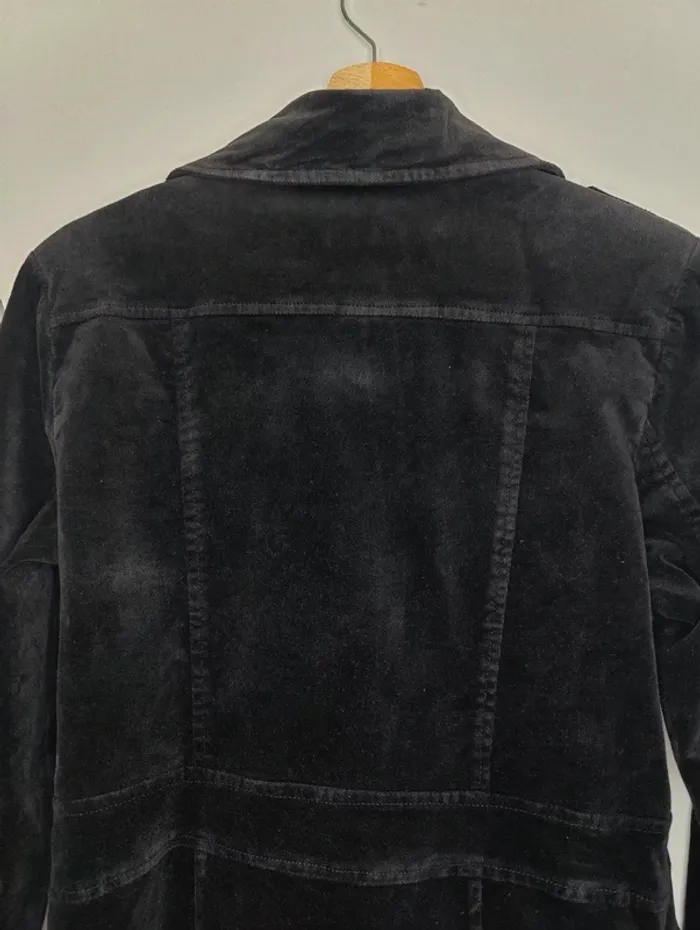 Veste caban en velours lisse Cherry T.42 - photo numéro 10