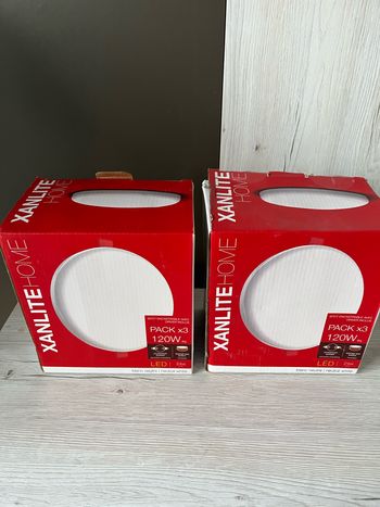 Lot 4 spots luminaires encastrables neufs