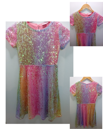 Robe ete Caprice de fille 10 ans