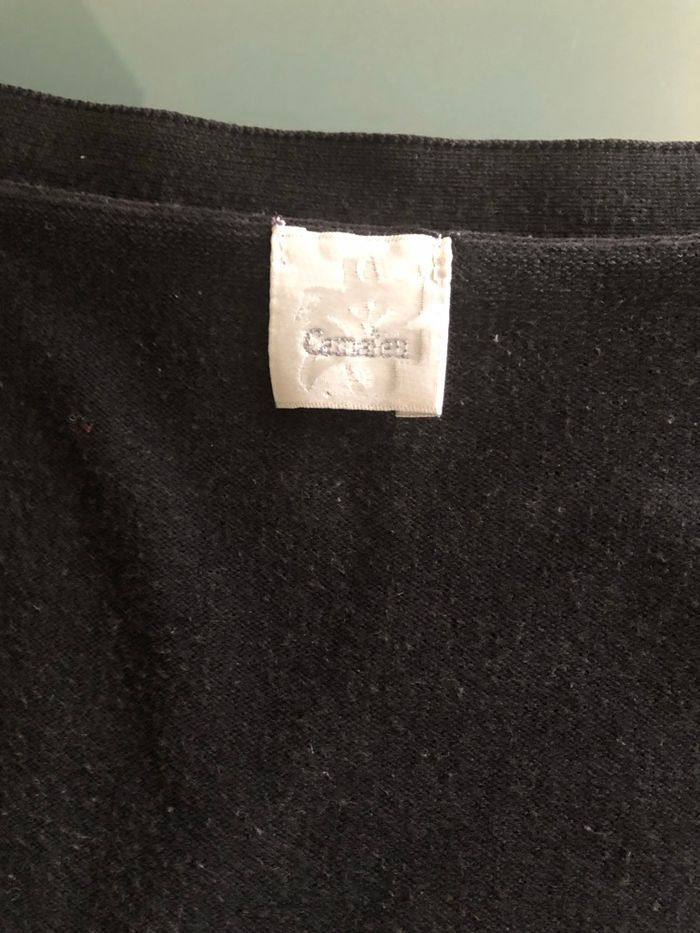Veste noire Camaïeu taille 38 - photo numéro 2