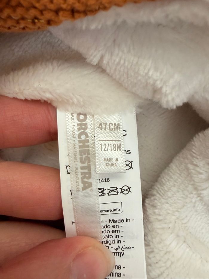 Bonnet lapin orchestra 12-18 mois - photo numéro 3