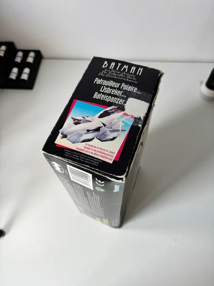 Véhicule voiture Batman figurine vintage complet Kenner la série animée , patrouilleur polaire - photo numéro 4