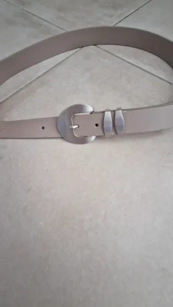 Ceinture beige Femme 112cm