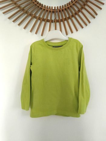 Tee-shirt ml vert orchestra 4ans