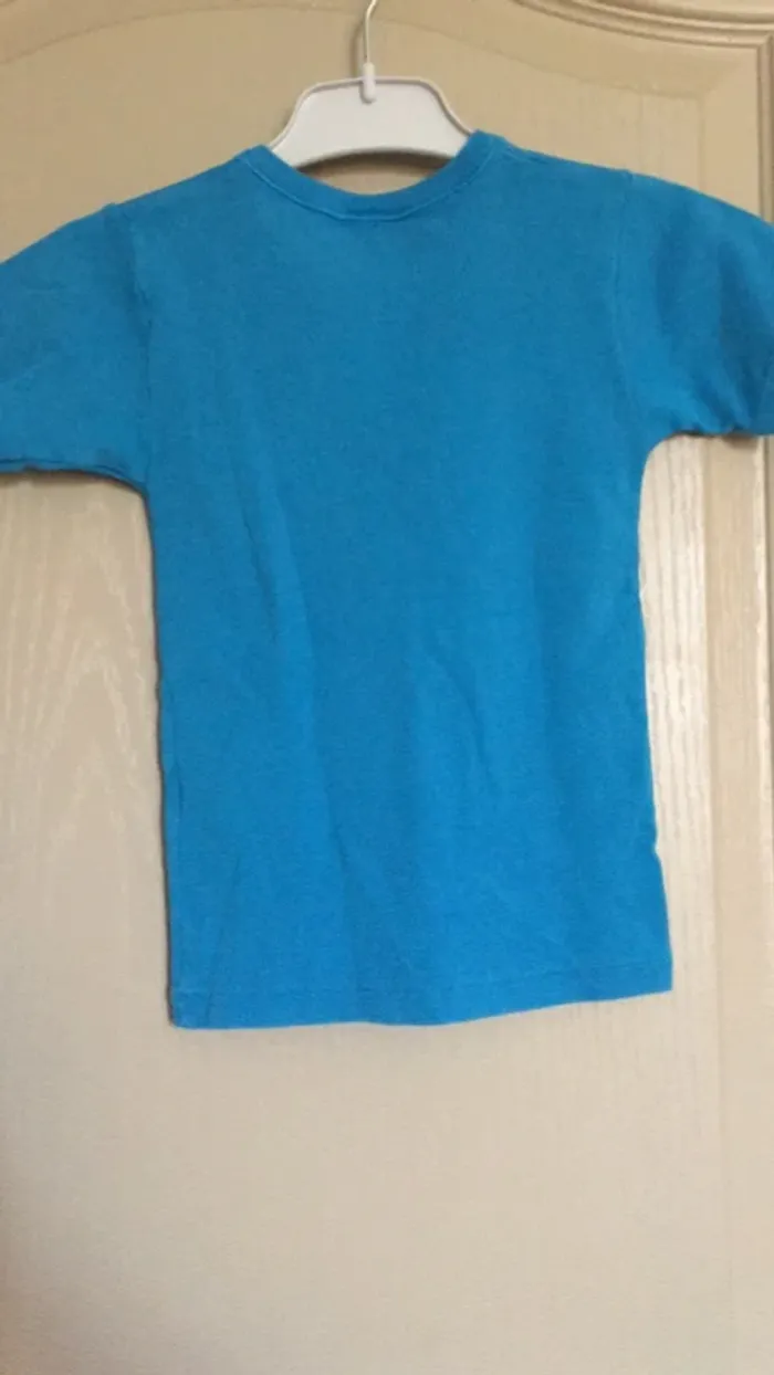 Tshirt bleu petit bateau 3 ans - photo numéro 5