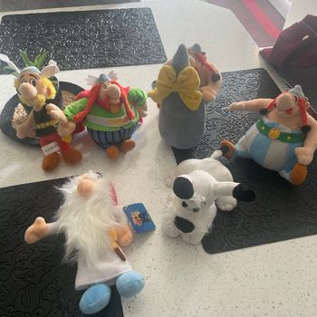 Lot peluche Astérix