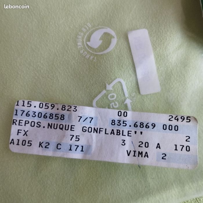 Coussin de voyage Neuf - photo numéro 9