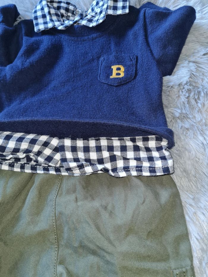 ensemble 2 pièces bébé garçon 3 mois - photo numéro 6