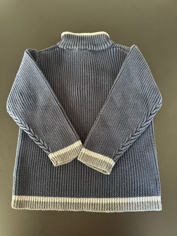 Pull Gap marine épais 3 ans - photo numéro 3