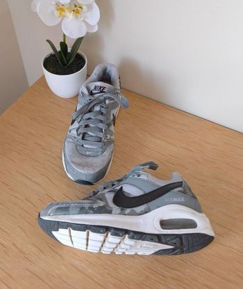 🦎 Baskets AirMax - Gris - Nike - P37,5 🦎