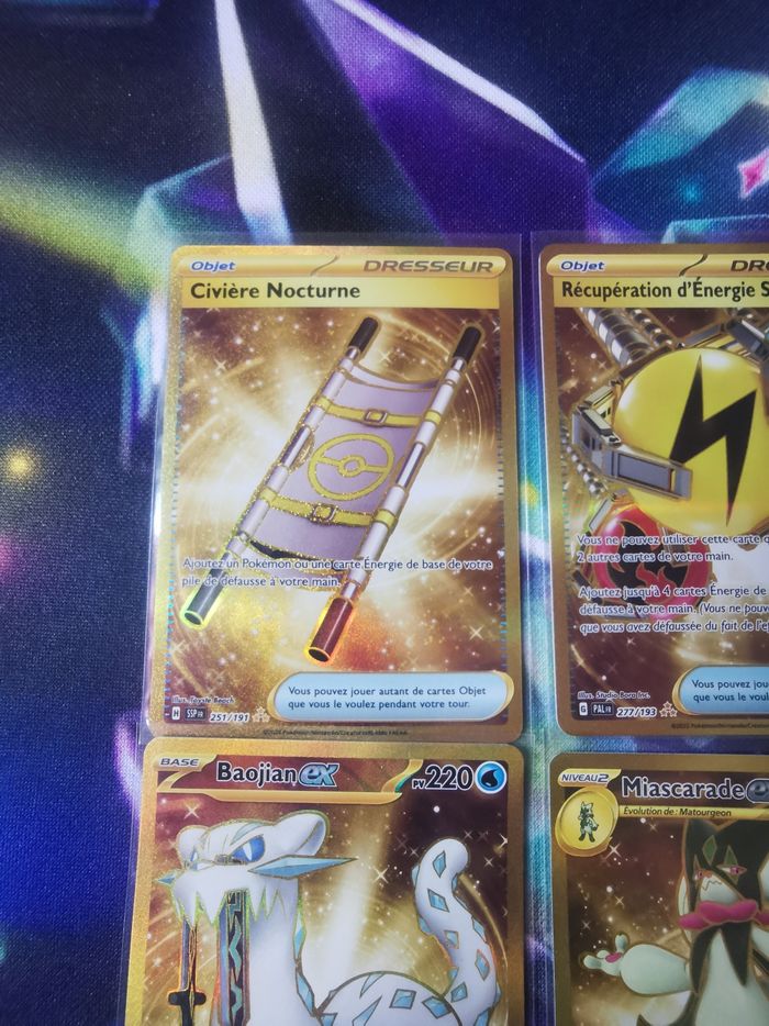 Lot de cartes pokémon gold - photo numéro 5