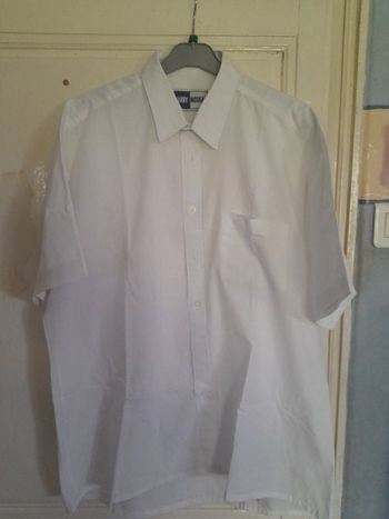 Chemisette blanche, marque Harry Morgan, taille L 41/42