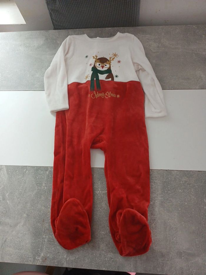 Pyjama hiver Noël bébé fille