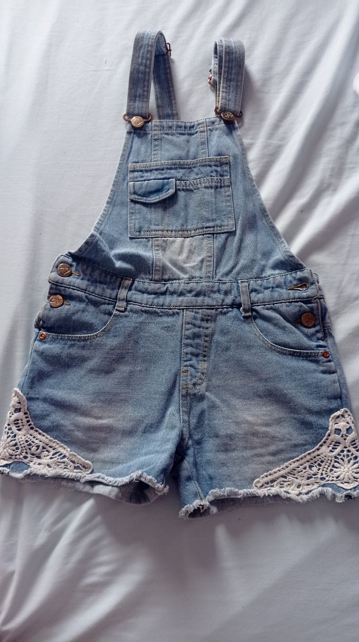 Salopette short