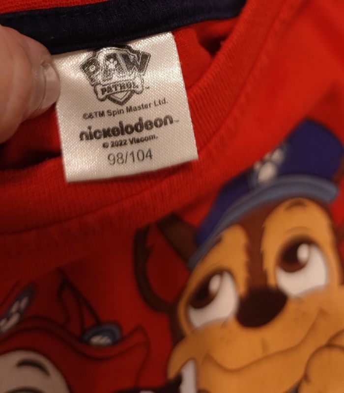 Lot de tee shirt 🧸 de la  Pat patrouille 🐾 3 ans 🐶 - photo numéro 9