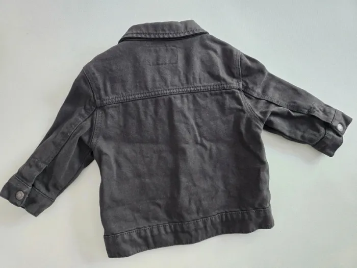 Veste en jean grise - photo numéro 4