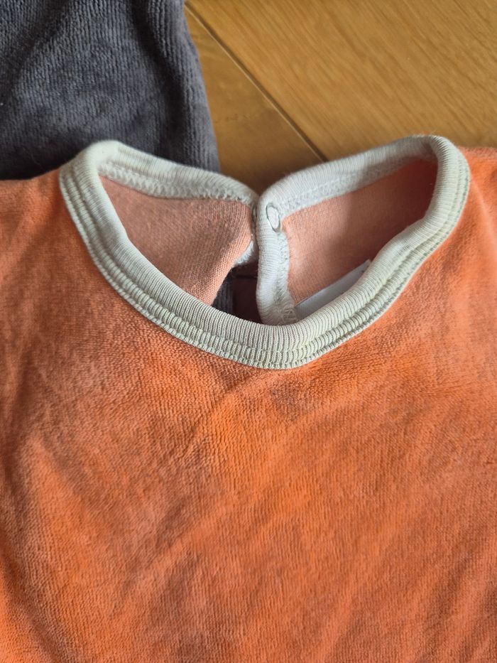 2 pyjamas en velours - photo numéro 3