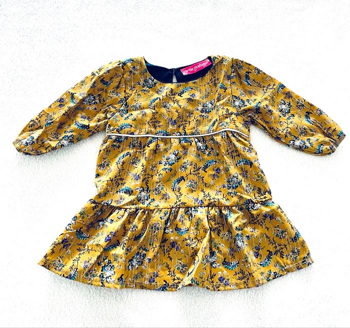 robe manches longues « P’tit môme » taille 6 moi
