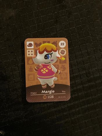 mini carte  amiibo Margie