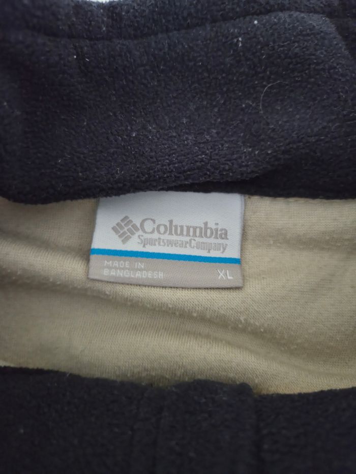 Veste Polaire Columbia XL - Beige et Noir - photo numéro 4