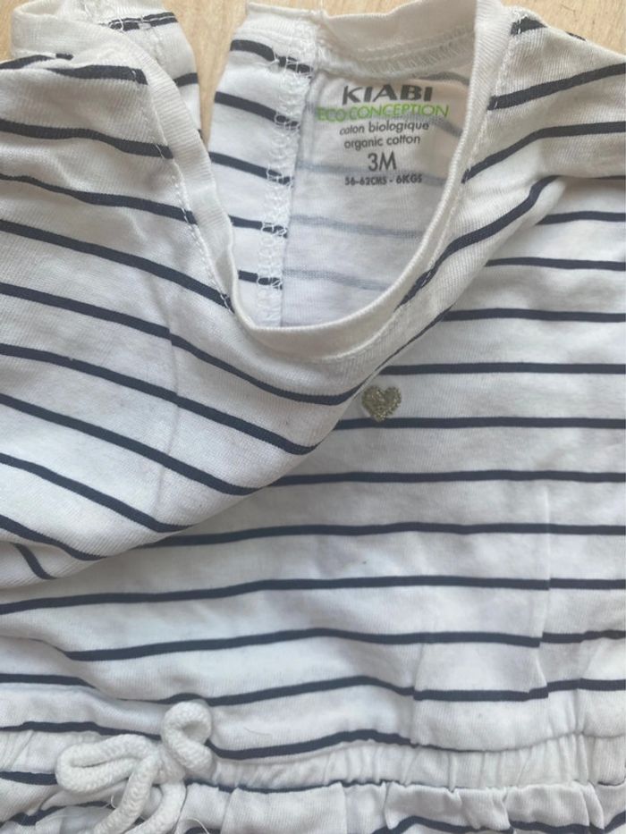 Robe marinière - 3 mois - photo numéro 2