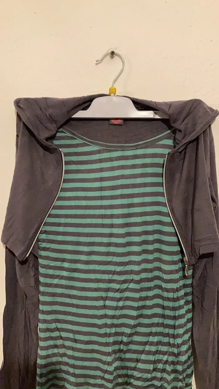 Tee-shirts veste fille 2 en 1 - photo numéro 2