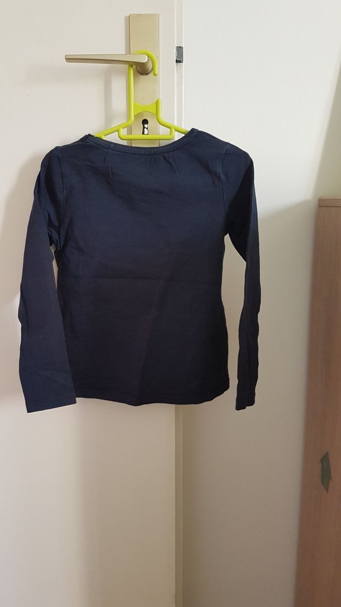 Sous pull bleu 5 ans - photo numéro 4