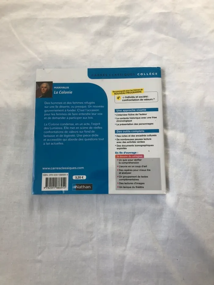 Livre La colonie - photo numéro 2