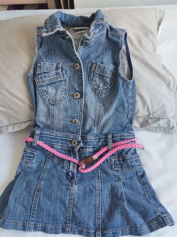 Robe en jean fille