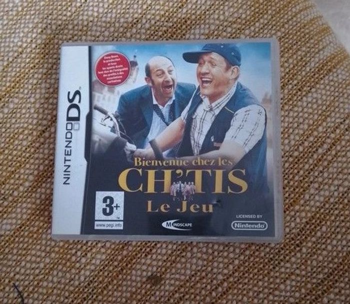 jeu " bienvenue chez les ch'tis' nintendo DS