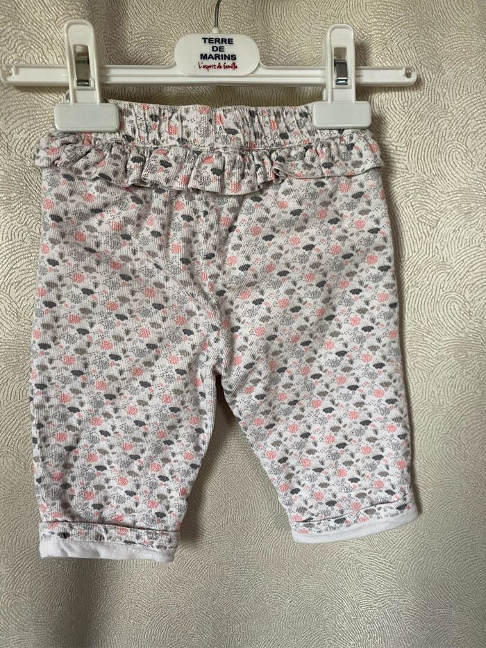 Superbe pantalon velours doublé 9 mois Mots d’enfants - photo numéro 5