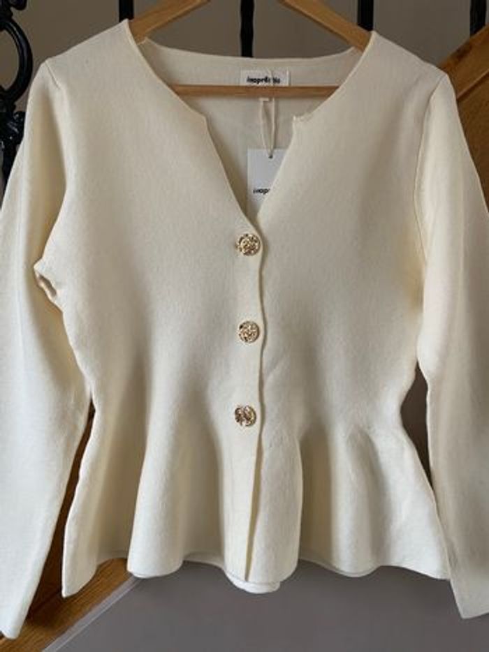 Gilet coupe péplum Neuf - photo numéro 2